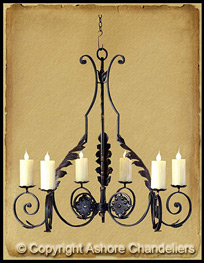 6 Light Madrid Chandelier