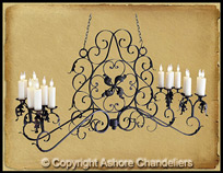 16 Light Small Madona Chandelier