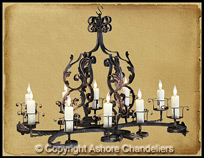 10 Light Paris Chandelier