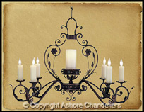 7 Light Crown Chandelier