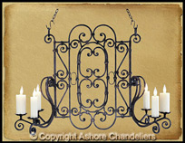 6 Light Chateau Chandelier