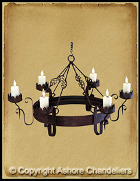 6 Light Espania Chandelier