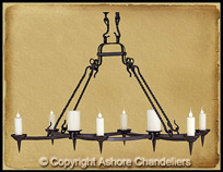 Light Diamond Chandelier