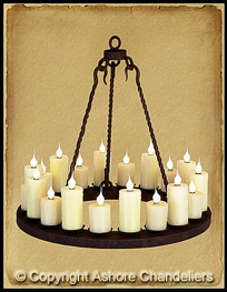 Single Tier Round Ladco Chandelier