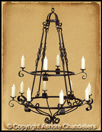 2 Tier Marco Polo, 12 Lights