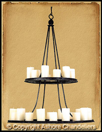 2 Tier Napa Chandelier