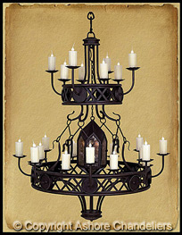 2 Tier Allen w/ 36 Lights